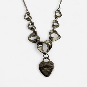 Tiffany & Co. Return to Tiffany Silver Heart Pendant Necklace